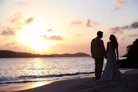 The most romantic and luxurious honeymoon villa resort -  Weddings in St. Thomas, USVI